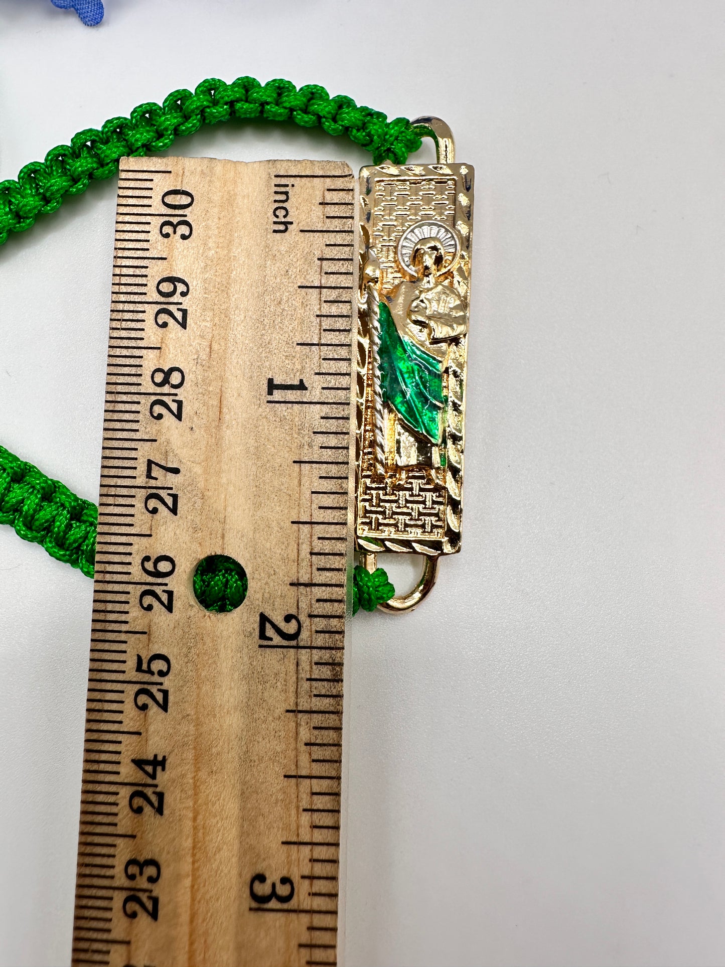 “Evergreen” St Jude Rope Adjustable Bracelet